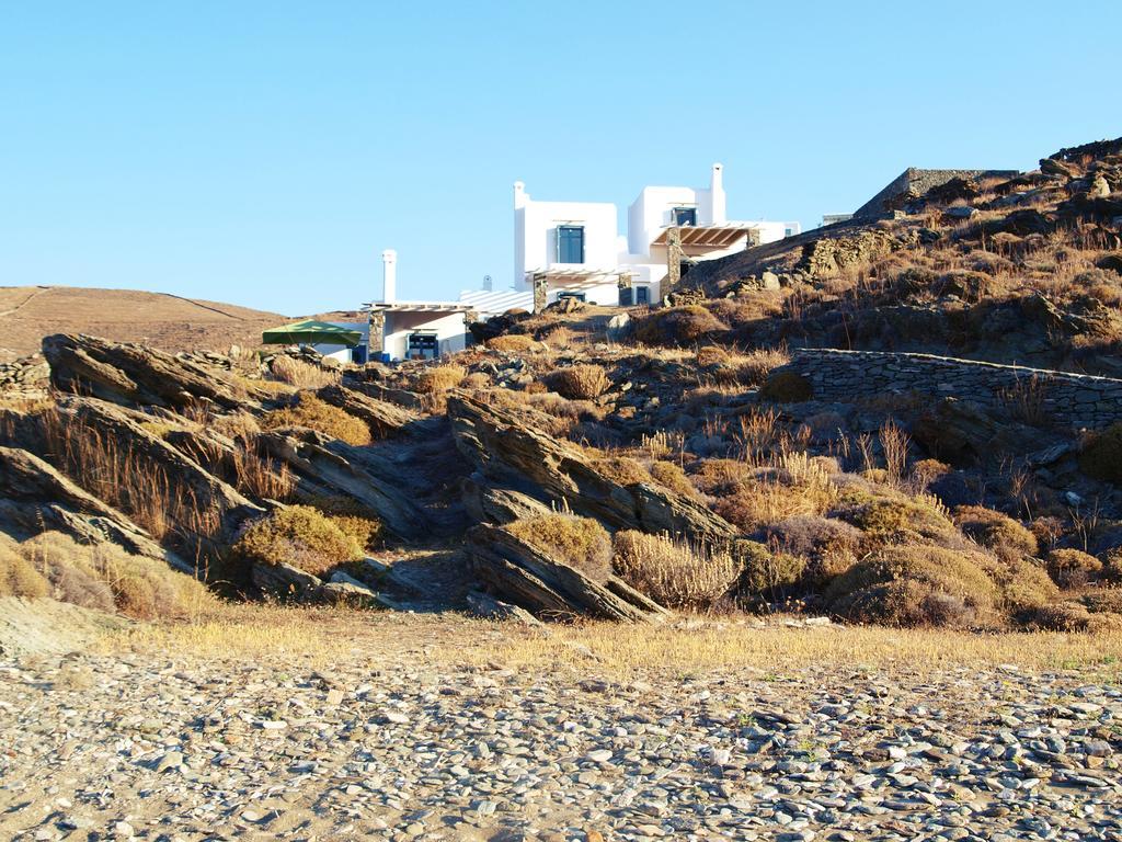 Almyra Yellow Villa Kíthnos Quarto foto