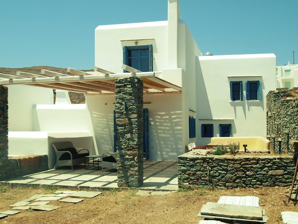 Almyra Yellow Villa Kíthnos Quarto foto